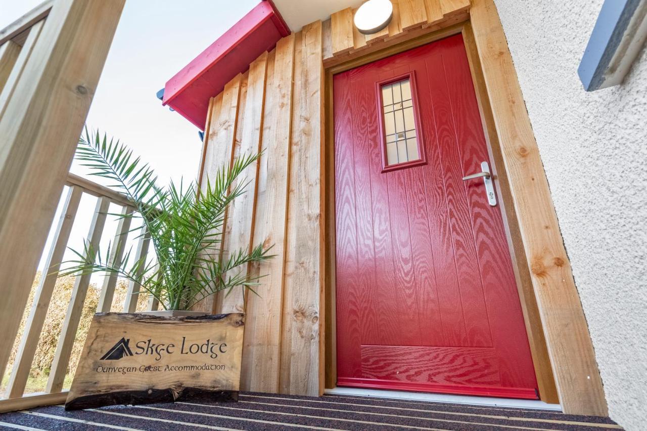 Skye Lodge Dunvegan Skye Bagian luar foto