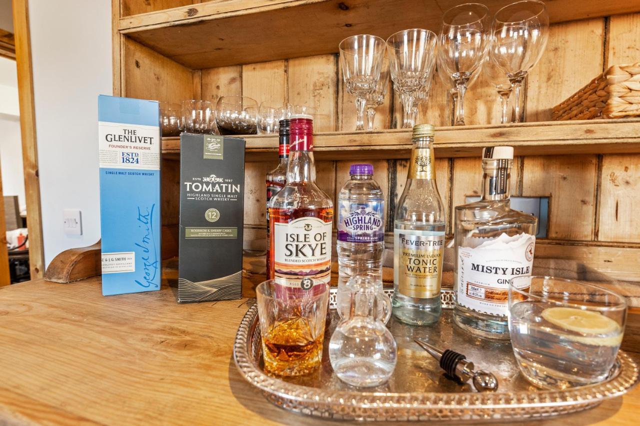 Skye Lodge Dunvegan Skye Bagian luar foto