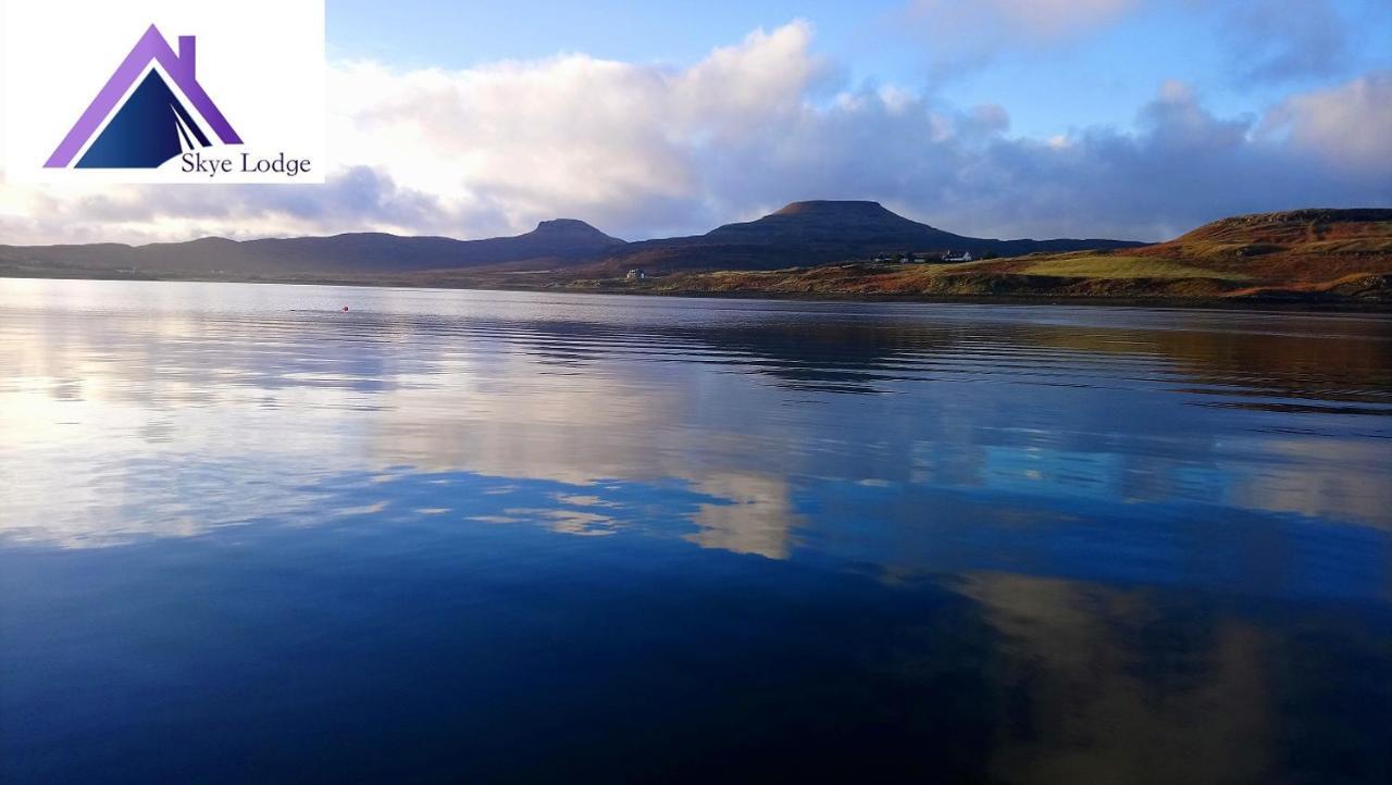 Skye Lodge Dunvegan Skye Bagian luar foto